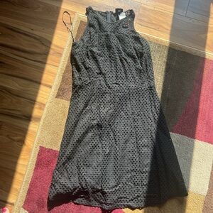 Elegant Black Sleeveless Dress